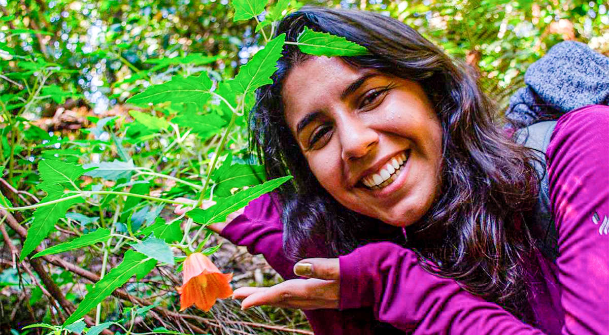 Durante la pandemia creó la plataforma Mujerplantastica para realizar divulgación científica, realizar talleres y ofrecer productos en torno a la ciencia de las plantas.