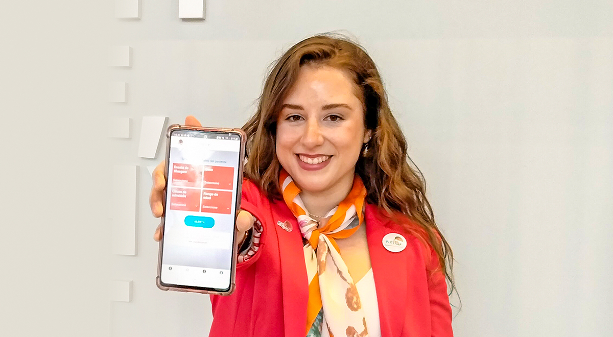 Francisca González co-creó Kefuri, una app que sirve para notificar desde una Urgencia o UCI la llegada de un posible donante de órganos a la Unidad de Procuramiento, que es la unidad encargada de la donación de órganos en los hospitales.